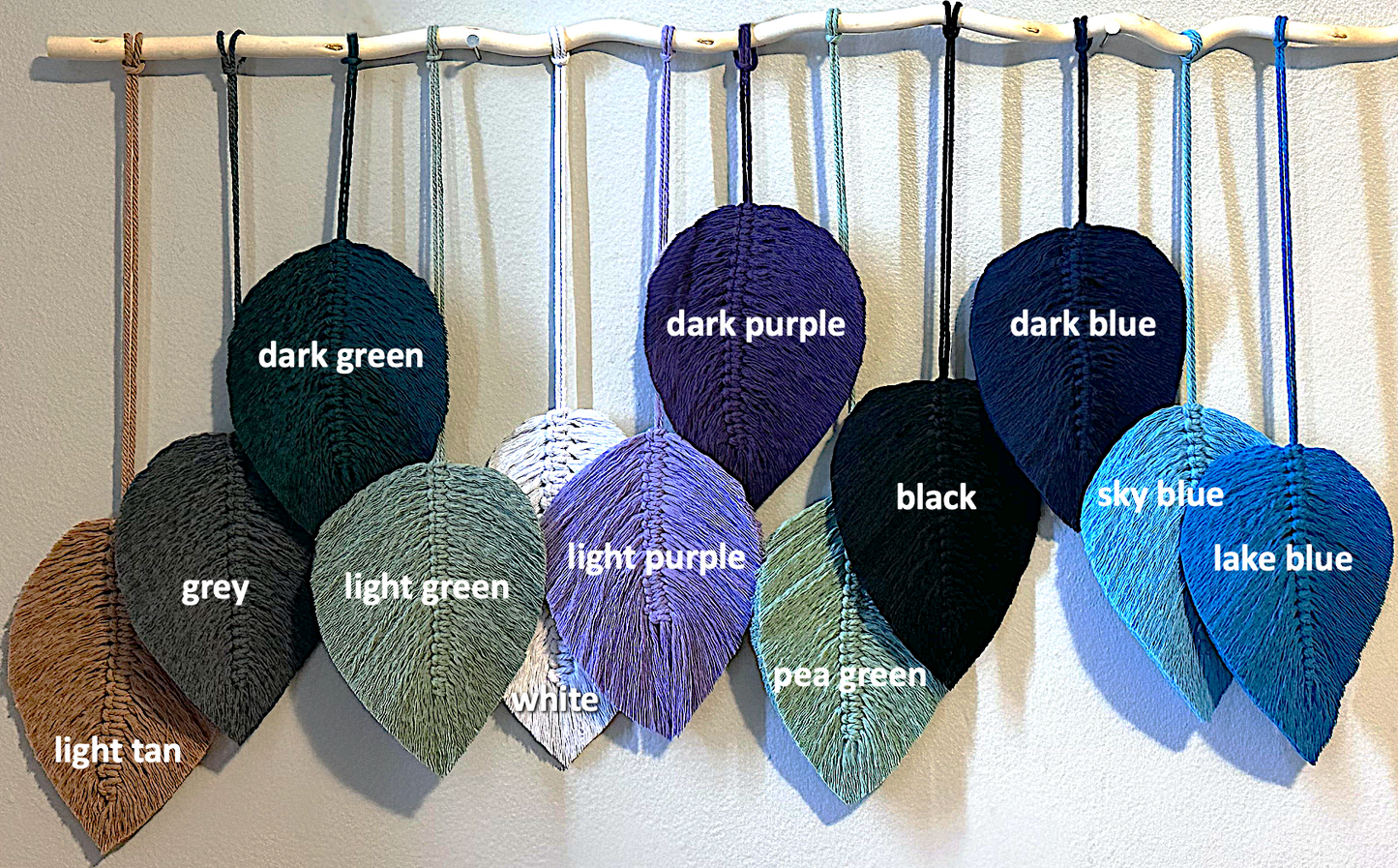 DIY Macramé Feather