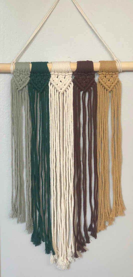 Multi-Colour Macramé Wall Hanging